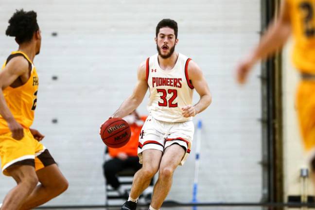 Kevin McNicholas, a Kittatinny graduate, is a junior guard for the basketball team at William Paterson University in Wayne. (Photo courtesy of wpupioneers.com)