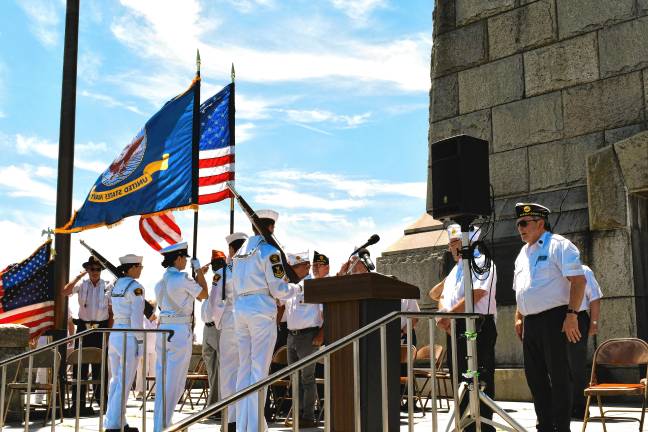 <b>The 76th annual High Point Veterans Memorial Service was held at noon Sunday, June 29. It was organized by the American Legion and hosted by Post 213 in Sussex.</b>