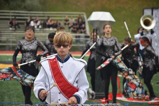 Marching Patriots compete