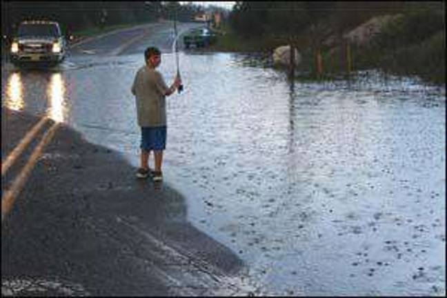 Road fishin'