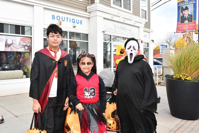 Gabriel, Emily and Leo Cardy of Newton are shown.
