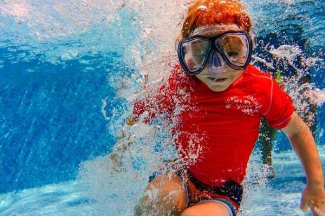 Oehme: "The best way to prevent drowning is to learn to swim." Photo courtesy of Njswim