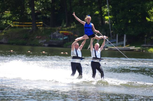 Don't try this in your swimming pool.