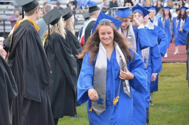 Kittatinny Regional High School graduates.