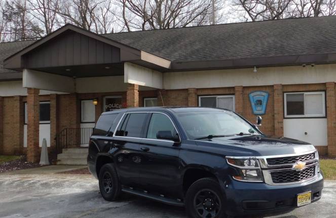 Byram Township Police received a 2018 Ford F150 Enforcer through a Sussex County program that assists police departments who have helped the county with investigations that have resulted in forfeiture of assets or funds that perpetrators had acquired through criminal activity. (Photo by Mandy Coriston).