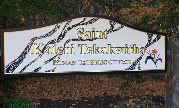 The new sign.
