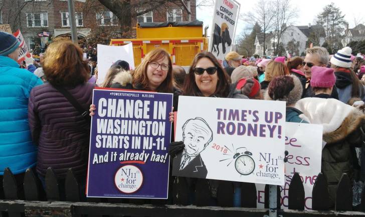 Helene Wingens and Sheri Goldberg, both from Livingston.