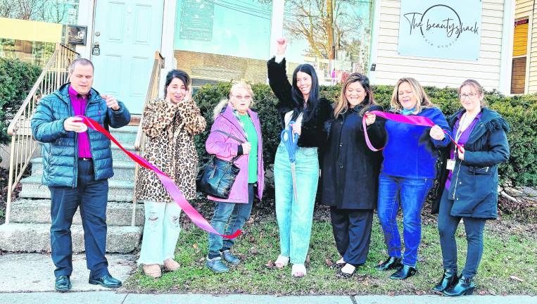 <b>The Beauty Shack celebrated its opening with a ribbon-cutting ceremony on Jan. 12. This female-owned and operated full service salon is bilingual and is located at 248 Spring Street. With plenty of street parking, they welcome walk-ins; however, appointments are highly recommended. </b>