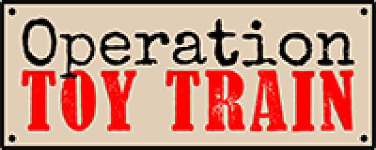 Operation Toy Train collecting toys