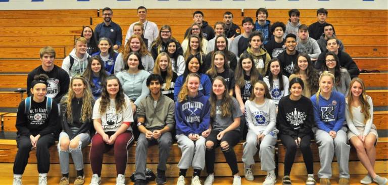 Fifty students donated blood in a recent drive held by the Hopatcong Student Council.