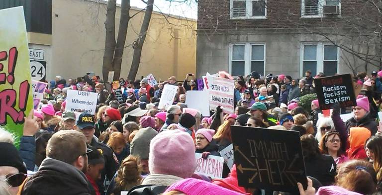 The official count for attendance in the Morristown March is 15,000