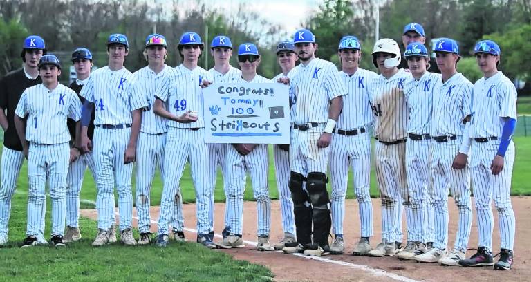 The Kittatinny baseball team.