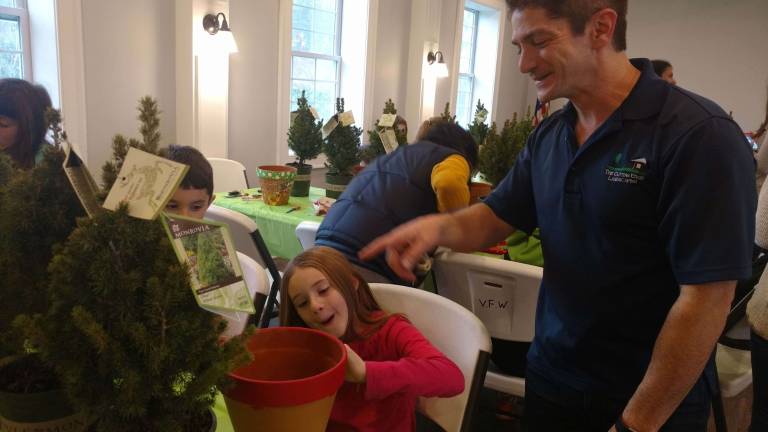 Mike Karl joking with daughter Kaitlyn, 9.