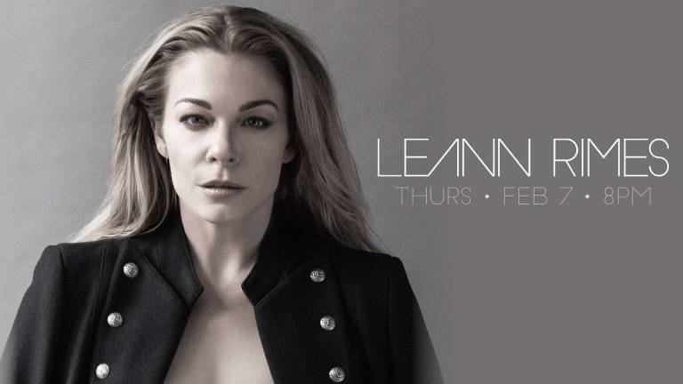 LeAnn Rimes is at the Newton Theatre at 8 p.m. on Thursday, Feb. 7, 2019.