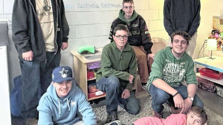 Byram Scout completes Eagle project refurbishing school Zen Zone