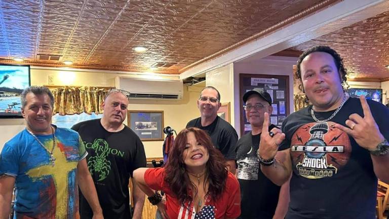 All My Fault will entertain with a mix of ‘80s, ‘90s, and current rock and dance tunes Saturday night at Hef’s Hut in Vernon. (Photo courtesy of All My Fault)