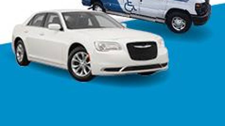 <b>Above the Rest Transport offers both sendan transports (left) and wheelchair-accessible mobility vans (left). </b>
