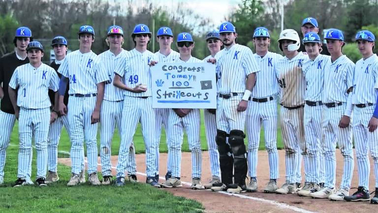 The Kittatinny baseball team.
